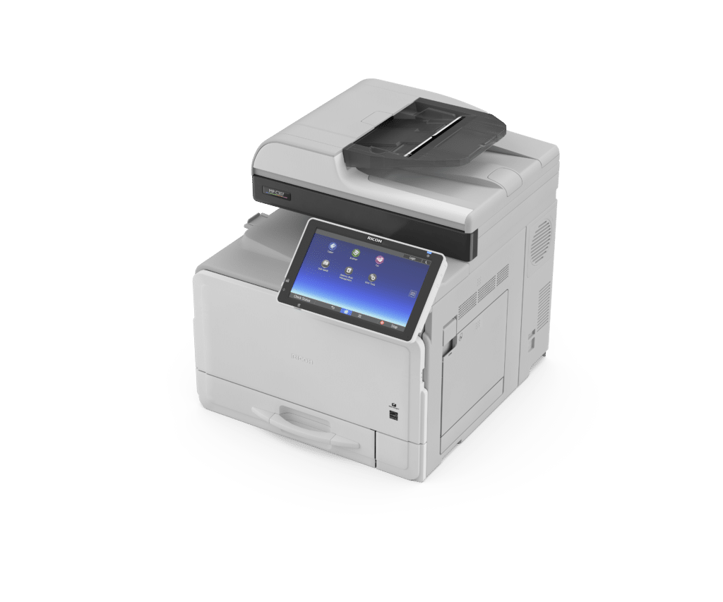 Ricoh MPC307SPF A4 Colour Laser Multifunction Printer - SG Solutions